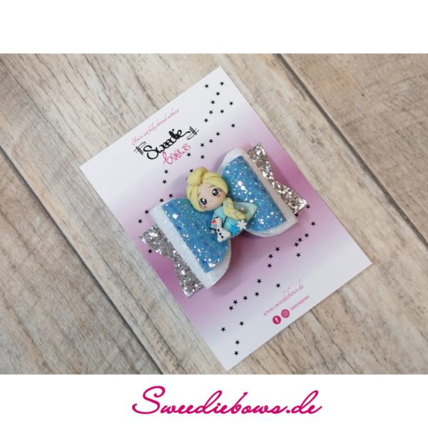 Dollybow mit Figur Eisblau