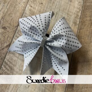 Glitzer Cheerbow mit Strass No. 19